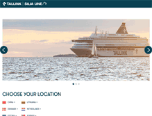 Tablet Screenshot of events.tallinksilja.com